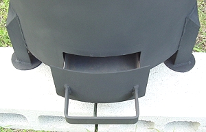 ソーダストストーブ プロトタイプ・引出式空気取入口